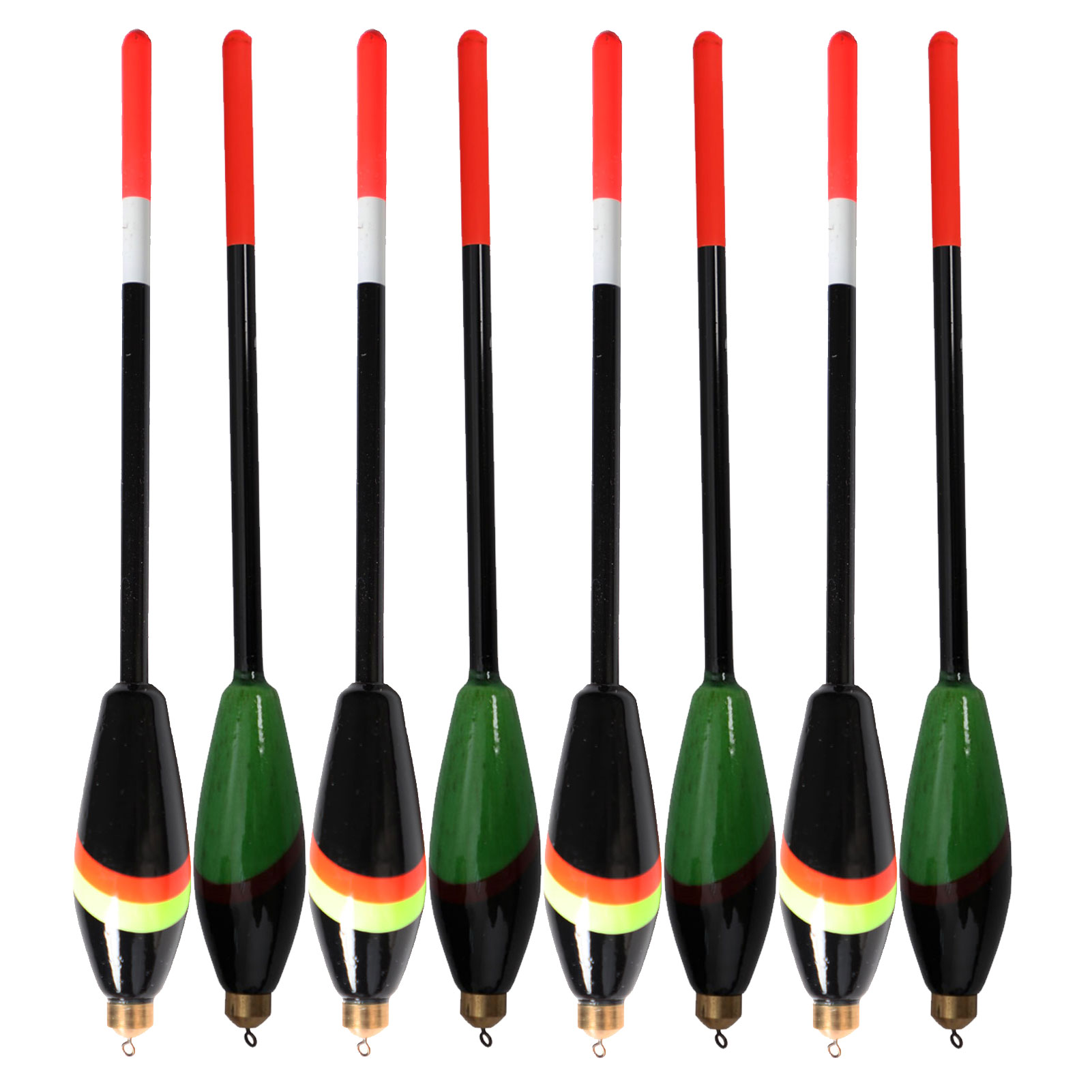 Fishing Floats and Bobbers Balsa Wood Fishing Bobber Set Saltwater  Freshwater Fishing Floats Bobbers For Bass Trout 5g 6g 10Pcs/Lot