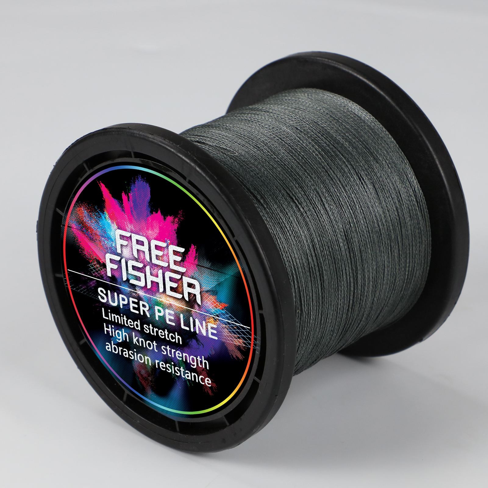 FREE FISHER Fishing Braided Line 1000m 4 Strands Multifilament 100% PE Wire 10LB-100LB 0.1-0.55MM for Saltwater/Freshwater