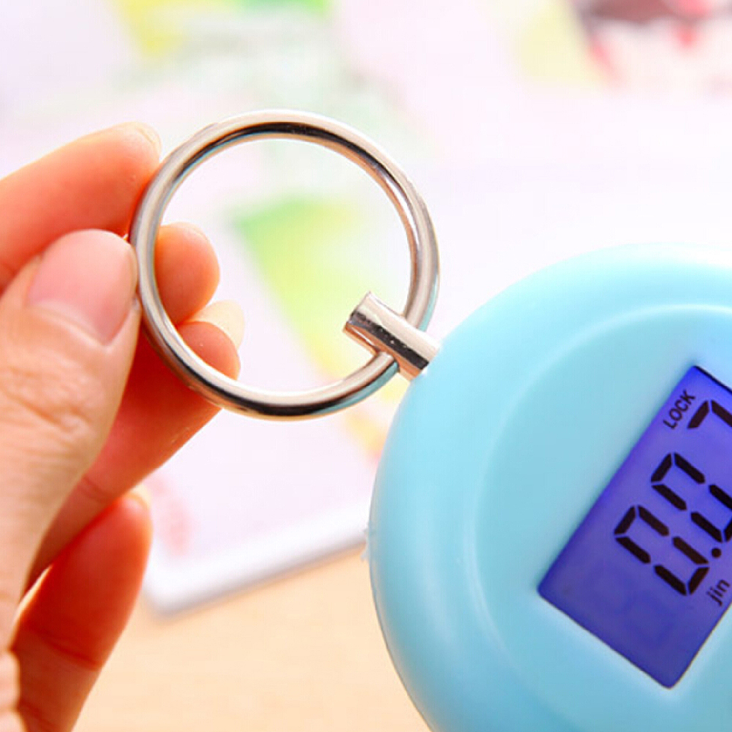 FREE FISHER 50Kg Mini Digital Scale for Fishing Pocket Portable Weighting Kitchen Steelyard Hanging LCD Electronic Hook Scale KG/LBS/JIN/OZ