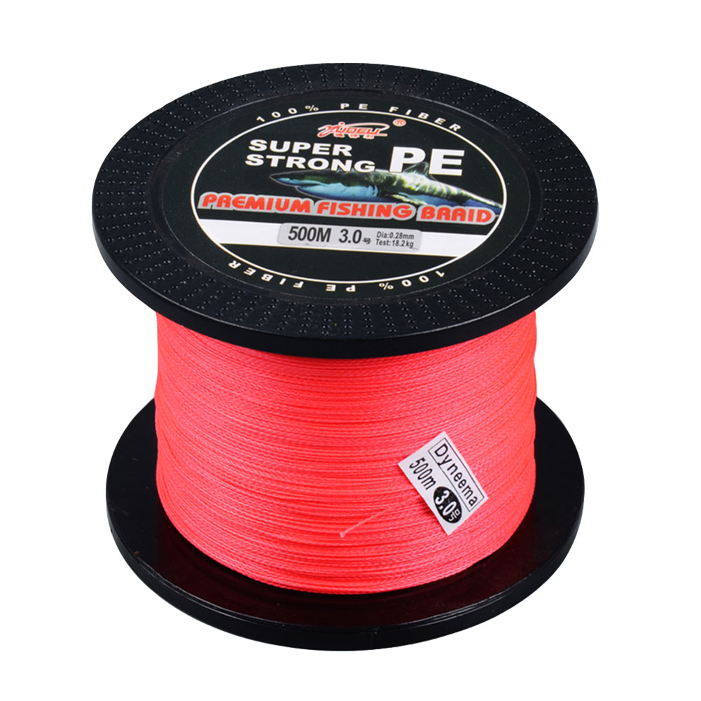 FREE FISHER Fishing Line 500m 4 Strands Braided Fishing Line Multifilament 0.1-0.5mm PE Braid Wire for Saltwater/Freshwater
