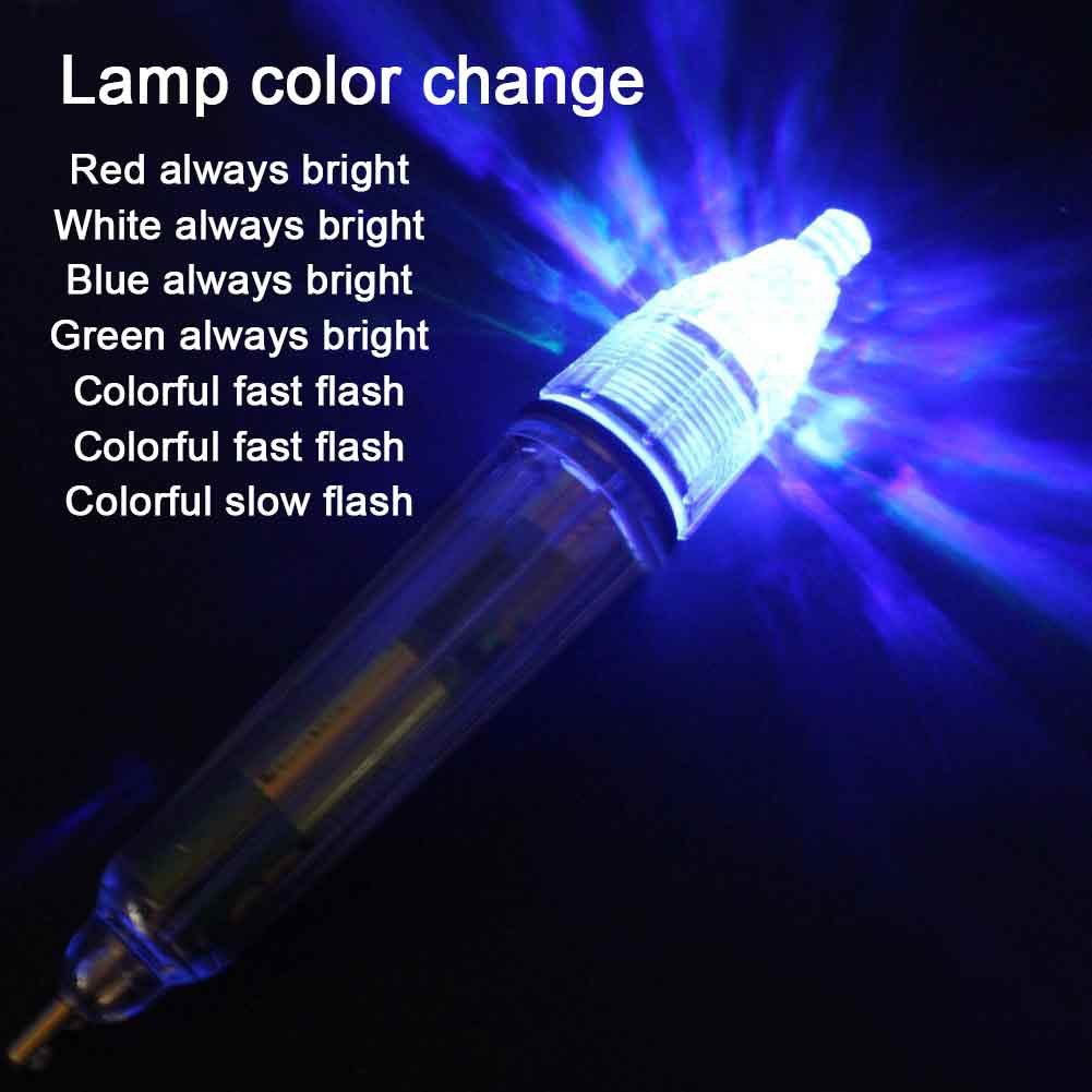 FREE FISHER 10pcs 17cm Fishing Lure Light LED Deep Drop Fishing Squid Underwater Bait Luminous Lure Flash Light Bait Outdoor