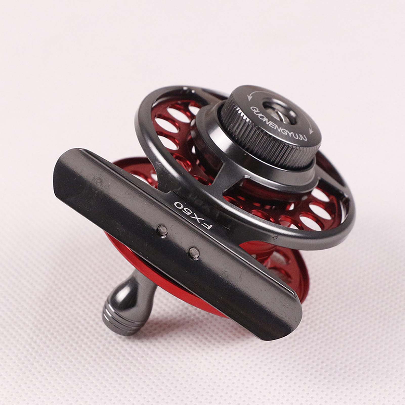 FREE FISHER Fly Fishing Reel 2+1 Ball Bearing 1:1 Lightweight CNC Anodized Aluminum Full Metal Fly Wheels FX60 FX50 Ice Fishing Wheel