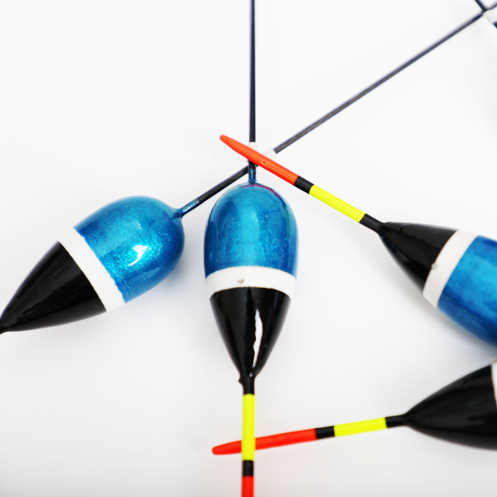 FREE FISHER 10pcs Fishing Bobbers Set Cork Floats Kit Antenna Balsa Wood Buoyancy 3g 18cm Buoy Fishing Tackle Accessories