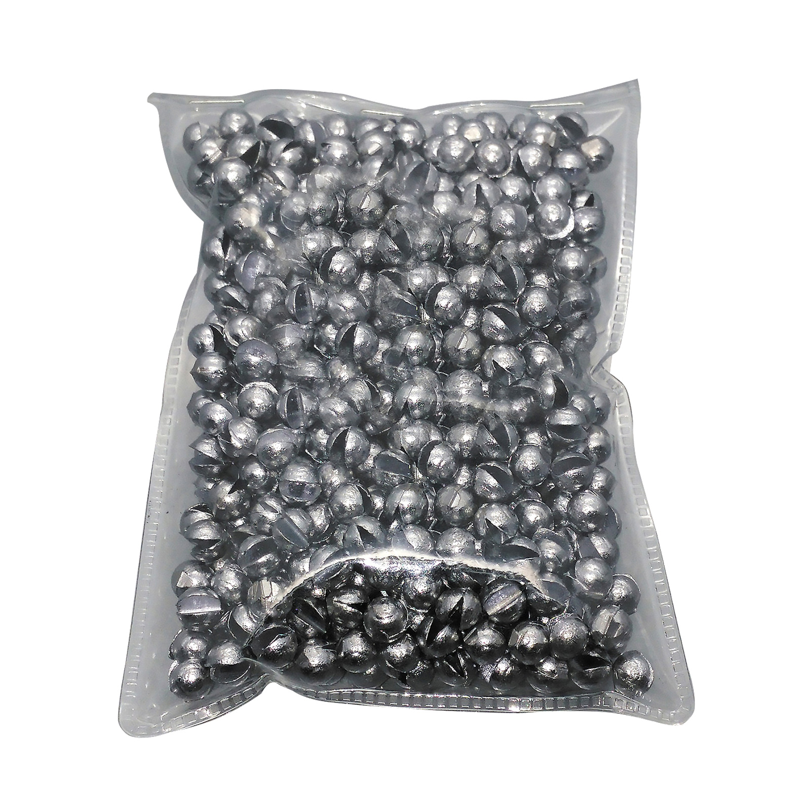 FREE FISHER 500pcs/Bag Fishing Weights Open Split Bite Anti-oxidation Clipped Lead Sinkers Shots 0.2g-1.2g Rock Fishing Accessories