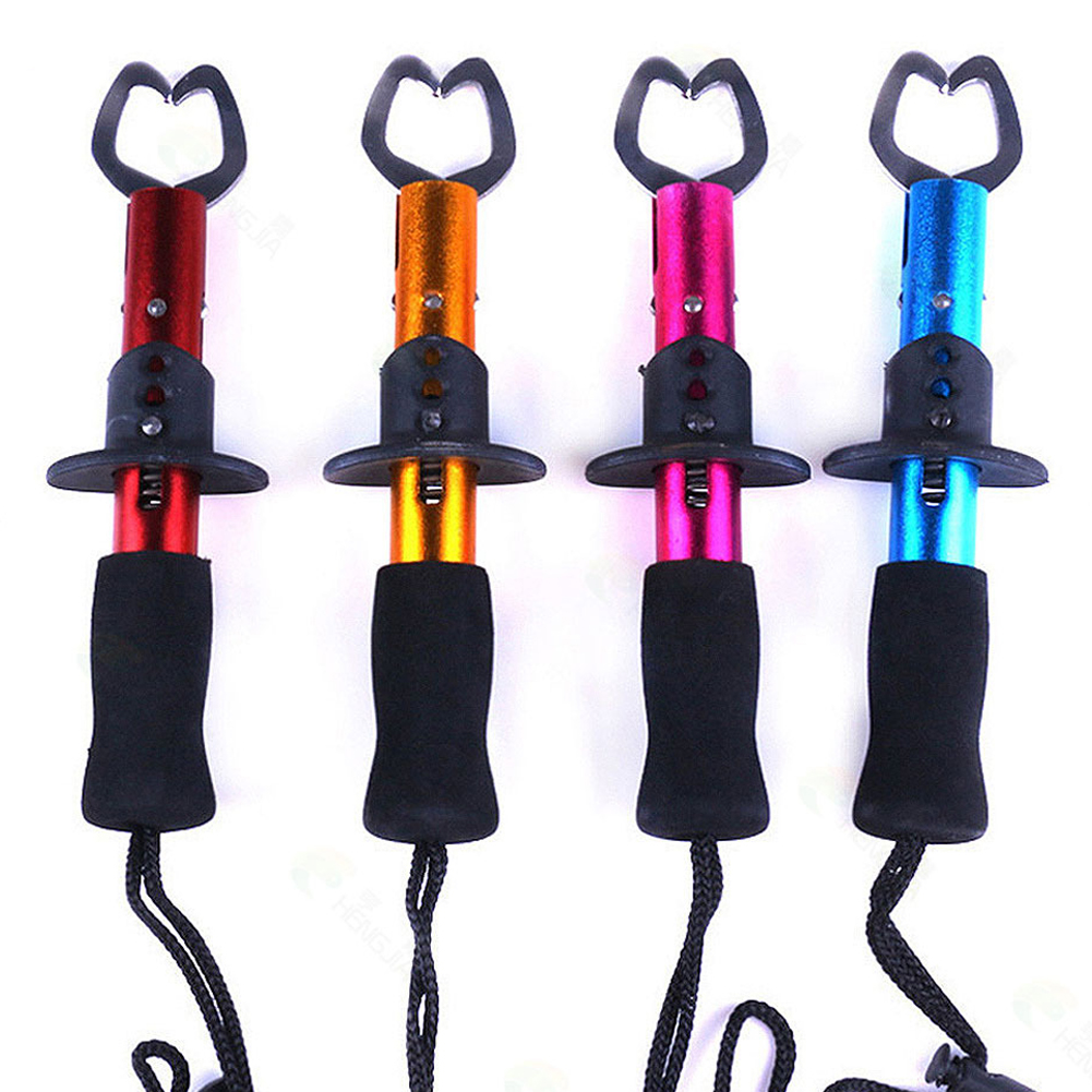 FREE FISHER Fishing Control Fish Clamp Portable Device 17cm Stainless Steel Fishing Lip Grip Holder Grabber Pliers Fishing Gripper Tool Tackle