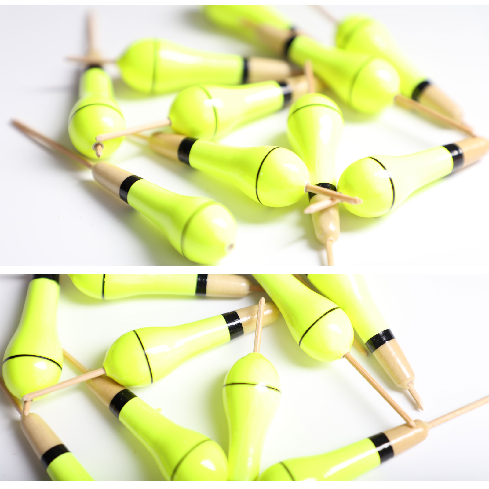 FREE FISHER 10Pcs Fishing Bobbers Paulownia Cork Float Heavy Current Balsa Wood Fishing Floats Set 8.5cm/2g Flotteur Peche Coup Pesca