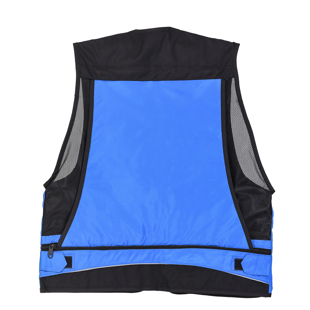 FREE FISHER Fishing Photography Vest with Pockets Men's Mesh Quick-Dry Waistcoat Outdoor Jackets for Camping Hunting Travelers Survival Utility Safety