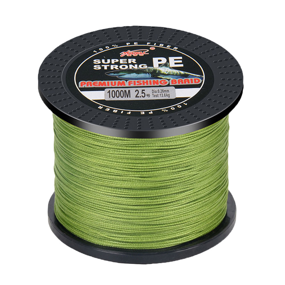 FREE FISHER Fishing Line 1000M 4 Strands Kite Wire Fishing Braided Line Multifilament 0.1-0.5mm PE Braid Wire for Saltwater/Freshwater