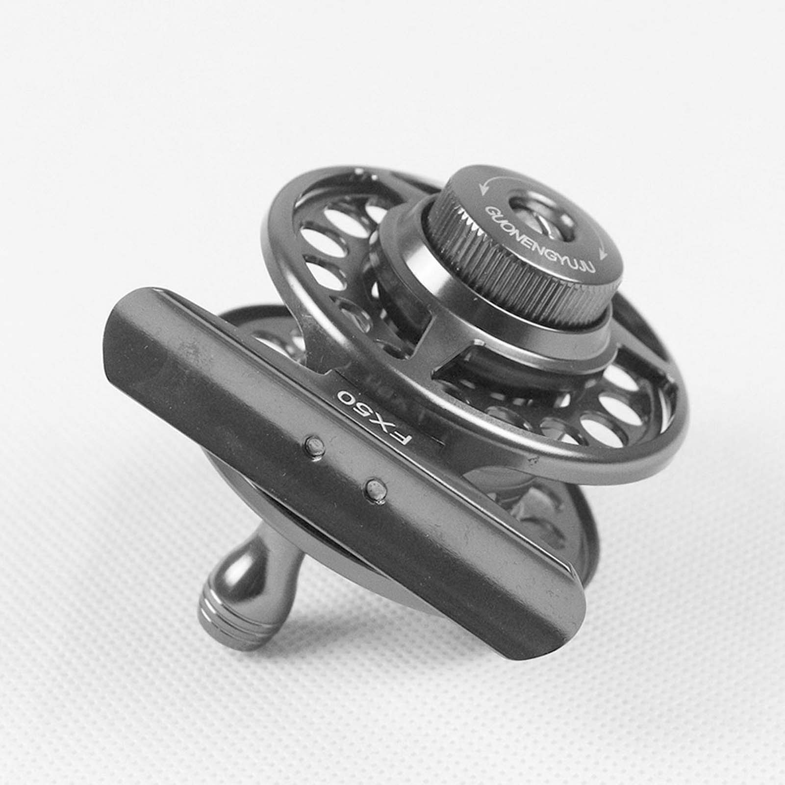 FREE FISHER Fly Fishing Reel 2+1 Ball Bearing 1:1 Lightweight CNC Anodized Aluminum Full Metal Fly Wheels FX60 FX50 Ice Fishing Wheel