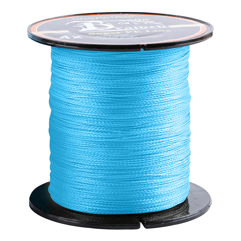 FREE FISHER Fishing Line 300M PE Braided Line 4-strand 12-80LB 0.1-0.5MM Multifilament Fishing Wire for Saltwater Freshwater