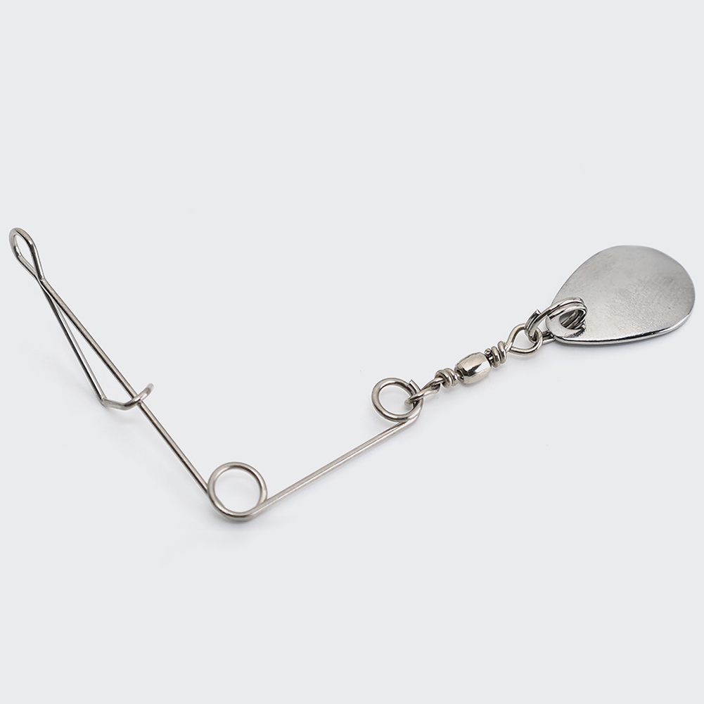 FREE FISHER 20pcs/50pcs Fishing Spinnbaits Bearded Guy Artificial Bait 1.1g Metal Composite Rotating Sequin Swinging Device Buzzbait Accessories for Bass Pike Walleye Fish