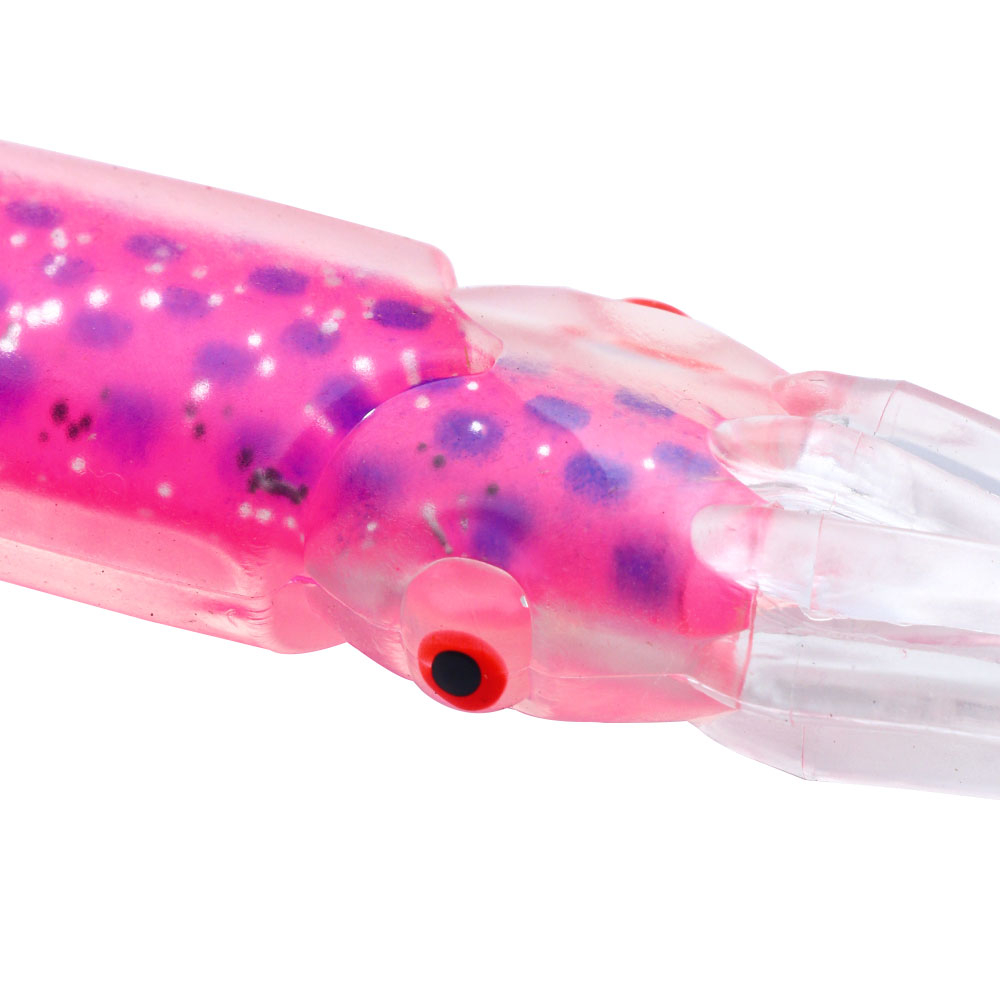 FREE FISHER 3pcs/6pcs Fishing Soft Octopus Lures 12cm 12.7g Rubber Skirts Colorful Squids 15cm 20g Hollow Tube Artificial Baits Pesca