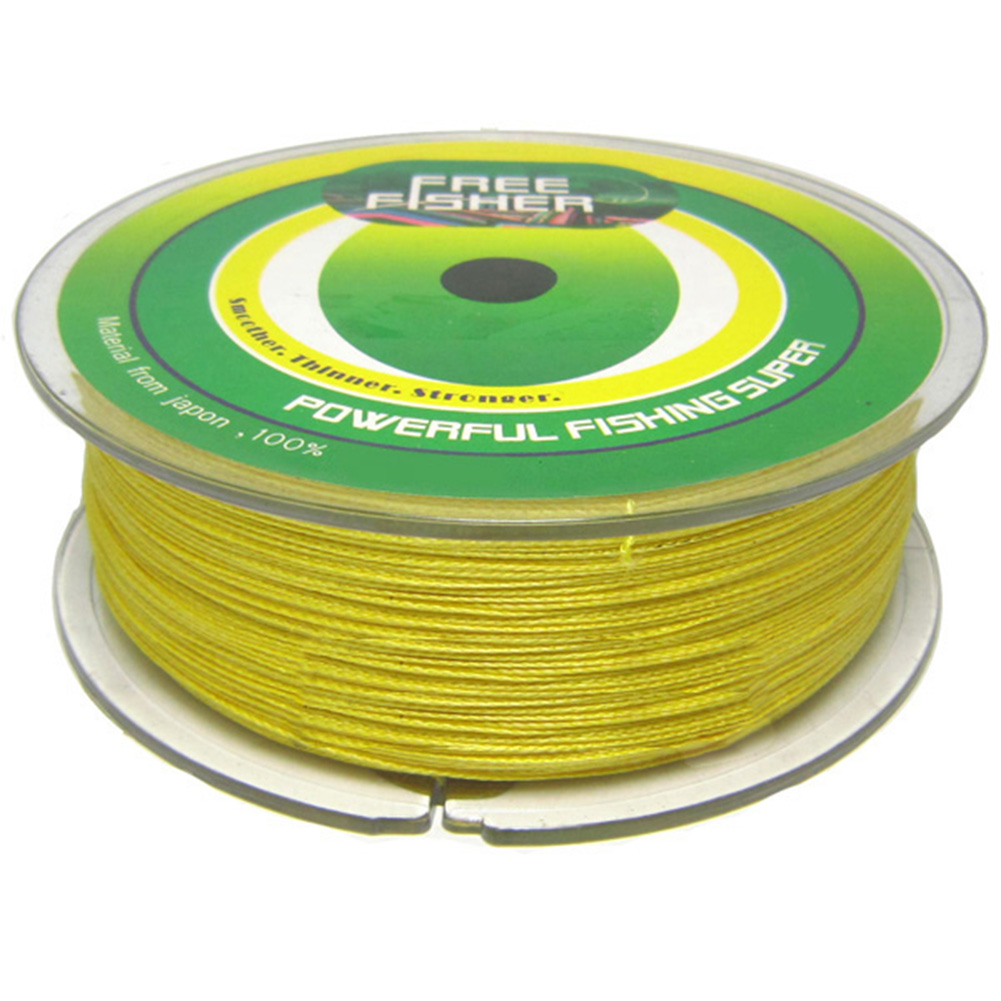FREE FISHER Fishing Braid Line 300m 4 Strands Multifilament 8-80LB 0.08-0.5mm 100% PE Briaded Wire for Saltwater/Freshwater