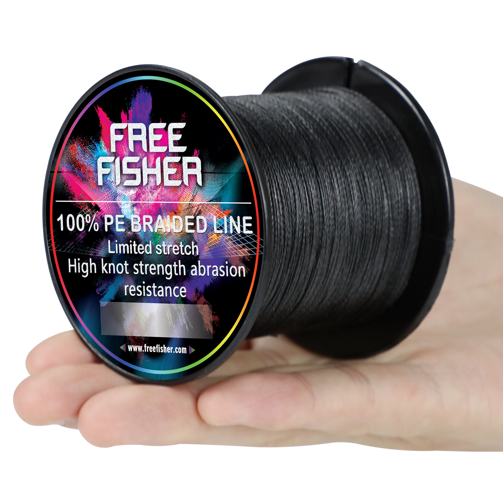 FREE FISHER 300M Fishing Line 4 Strands Braided Wire Multifilament 100% PE Line 10-100LB 0.1-0.55MM for Saltwater/Freshwater