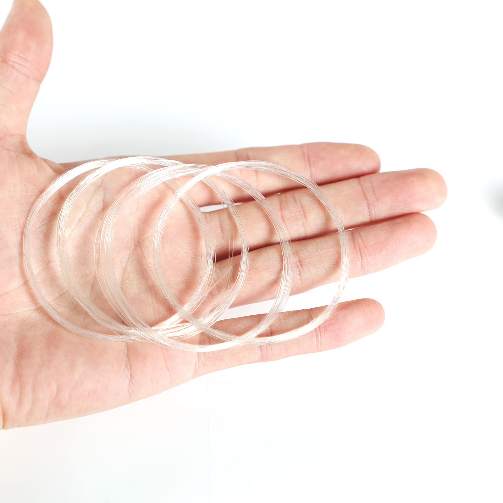 FREE FISHER Fishing Leader Line 25Pieces Fly Fishing Line 9FT Tapered Leader Clear 0X-6X NYLON Monofilament Leader Wires Tackle Accessories