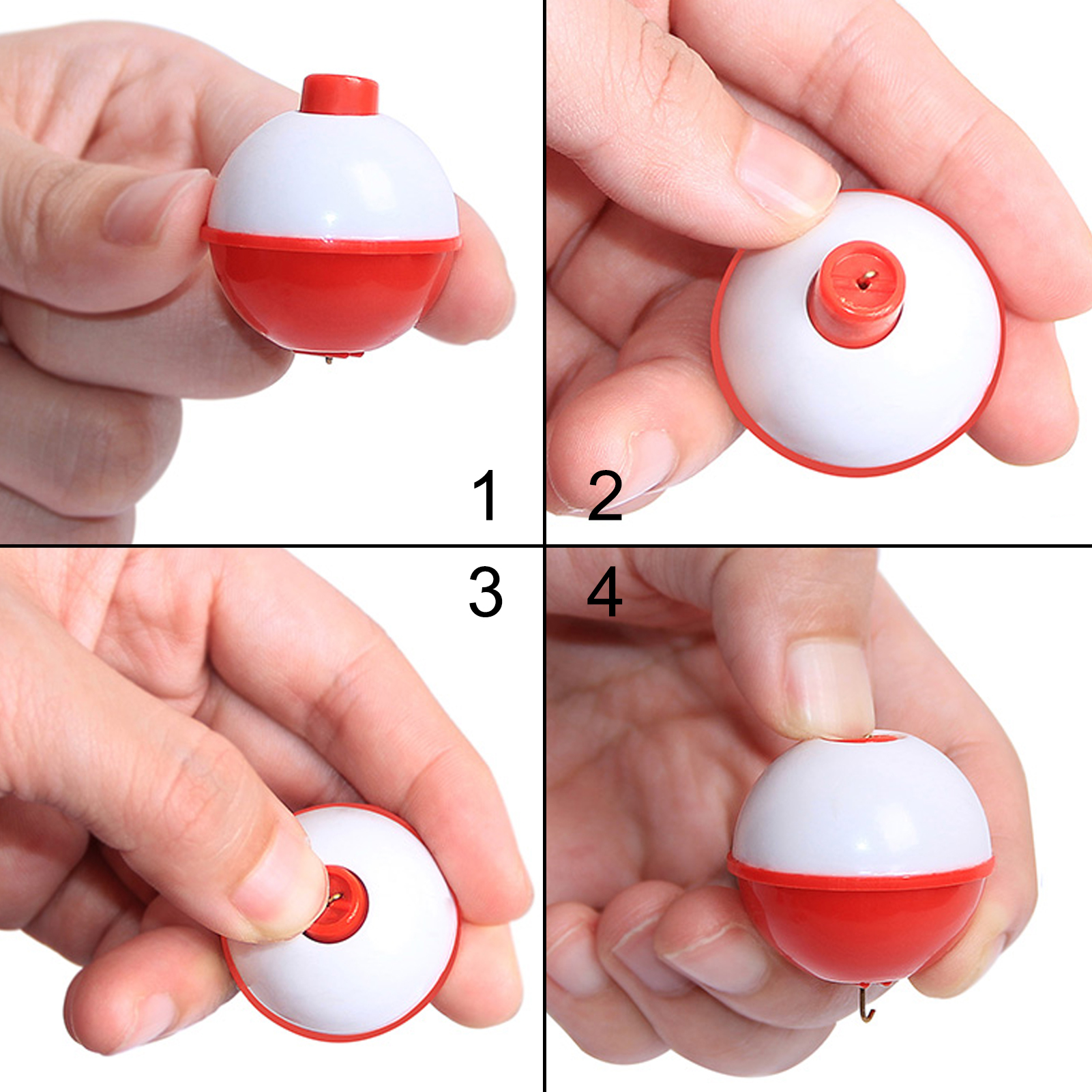 FREE FISHER 69pcs Fishing Lures Set with Box Fish Hooks Floats Swivels Fishing Beads Accessories Lead Jigs Minnow Soft Worms Baits Swimbaits