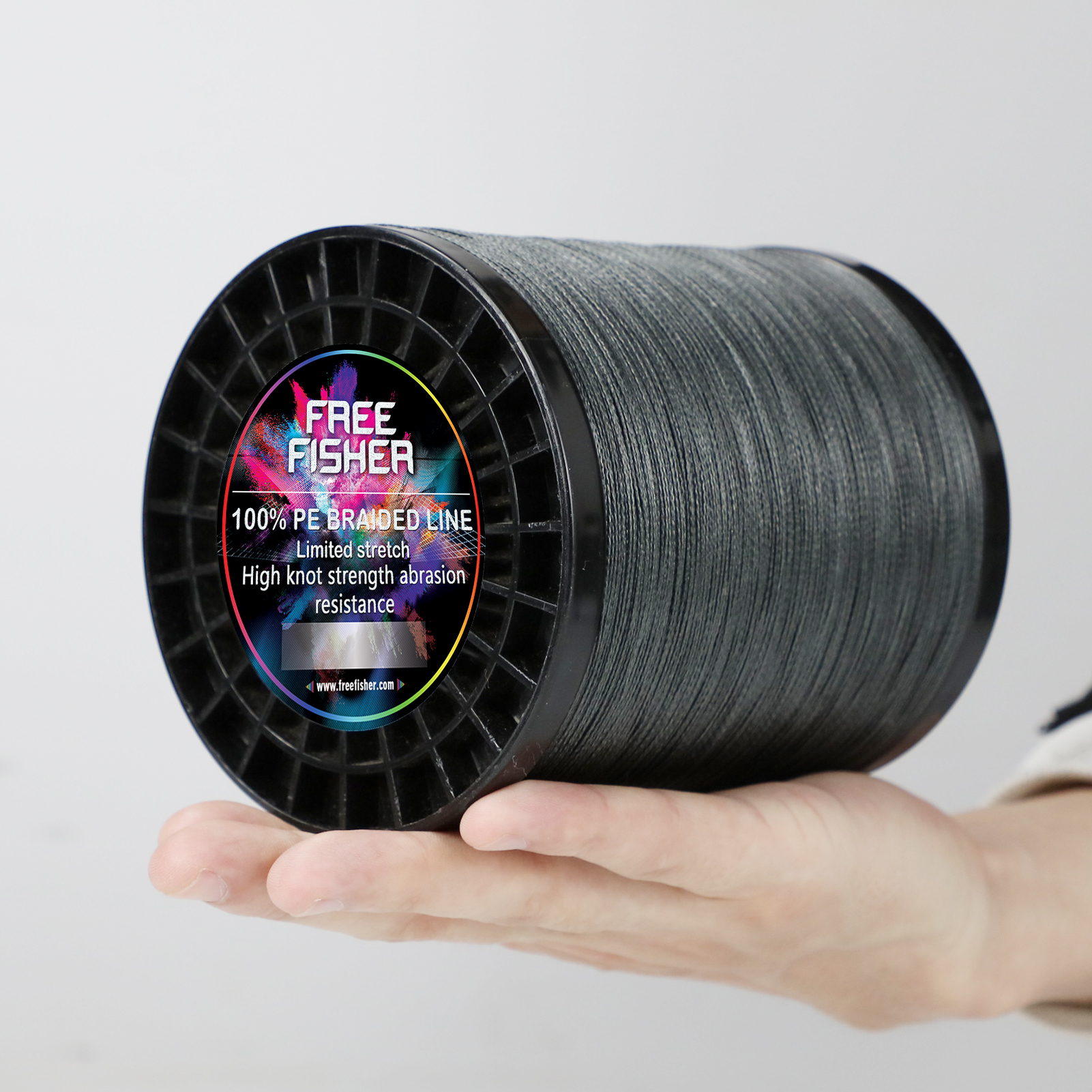 FREE FISHER Fishing Braided Line 2000m 4 Strands Multifilament 100% PE Kite Wire 10LB-100LB 0.1-0.55MM for Sea Fishing