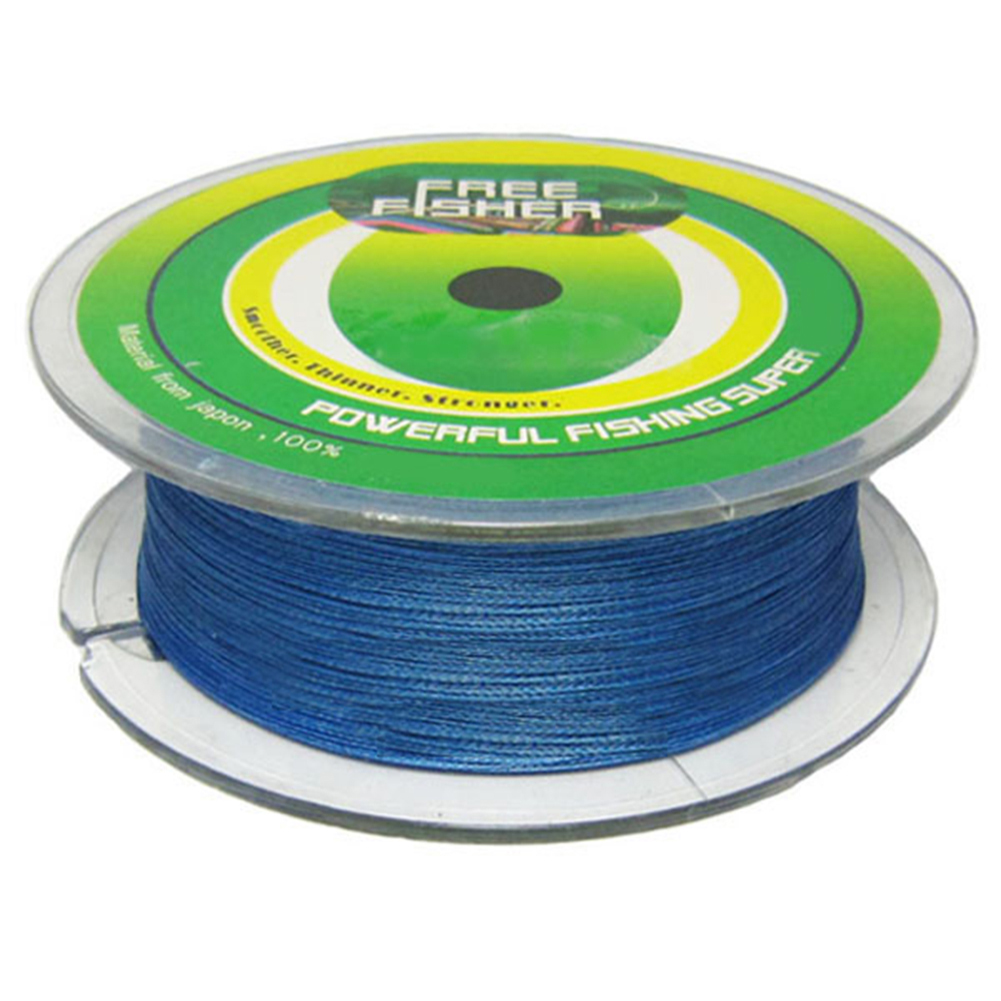 FREE FISHER Fishing Braid Line 300m 4 Strands Multifilament 8-80LB 0.08-0.5mm 100% PE Briaded Wire for Saltwater/Freshwater