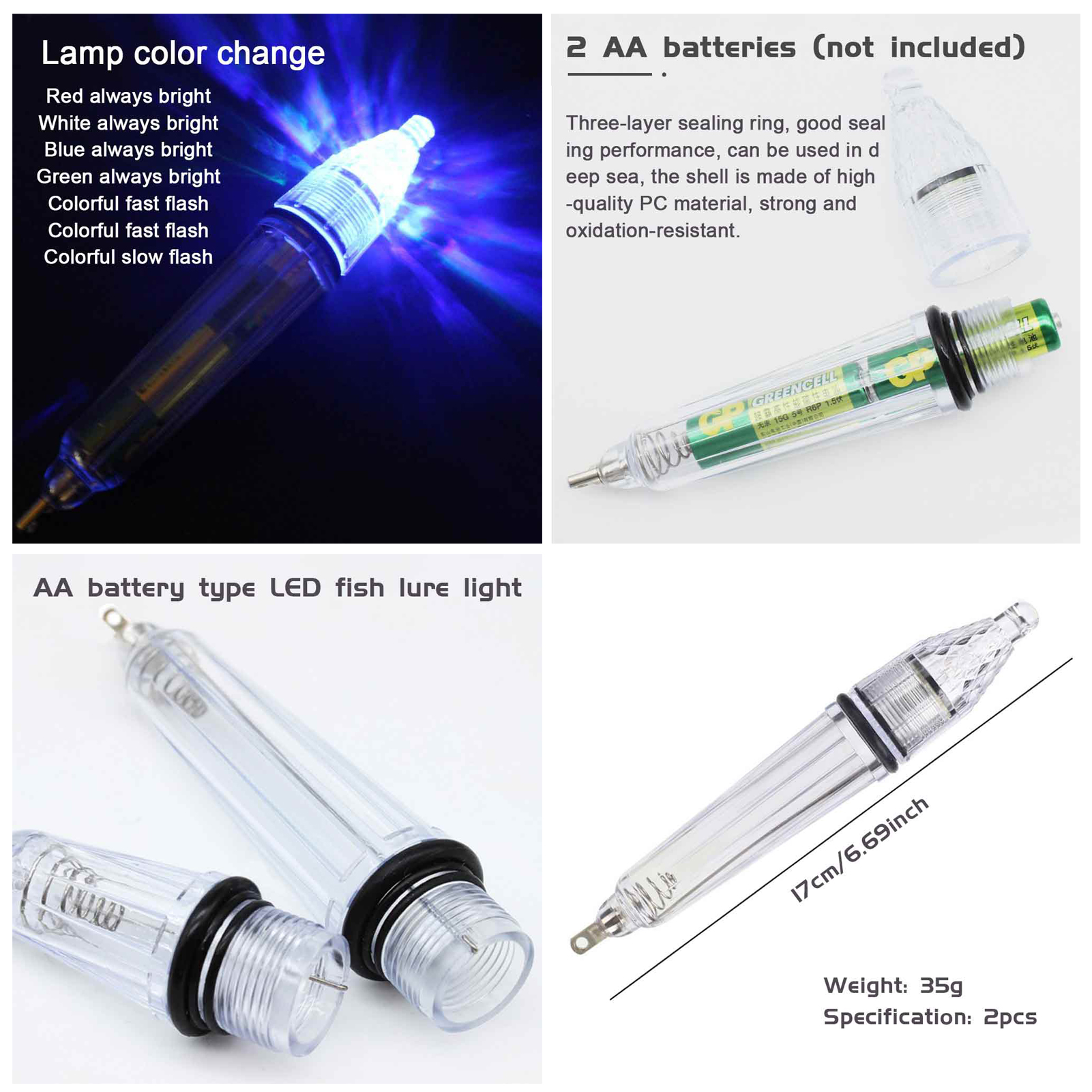 FREE FISHER 34pcs Fishing Accessories Combo Fish Scale+PVA Water-soluble Bags+100m PE Braid Line+Sea Fishing Rod Bells+Fish Decoy Lamps