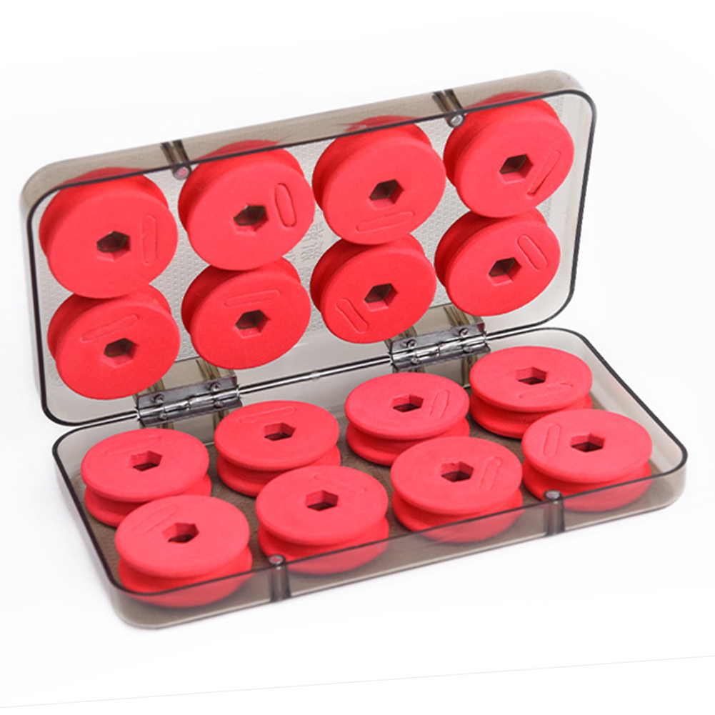 FREE FISHER Main Shaft Box 16-Shaft Winding Line ABS Plastic Box EVA Foam Spool Fishing Tackle Accessories for Freshwater/Saltwater