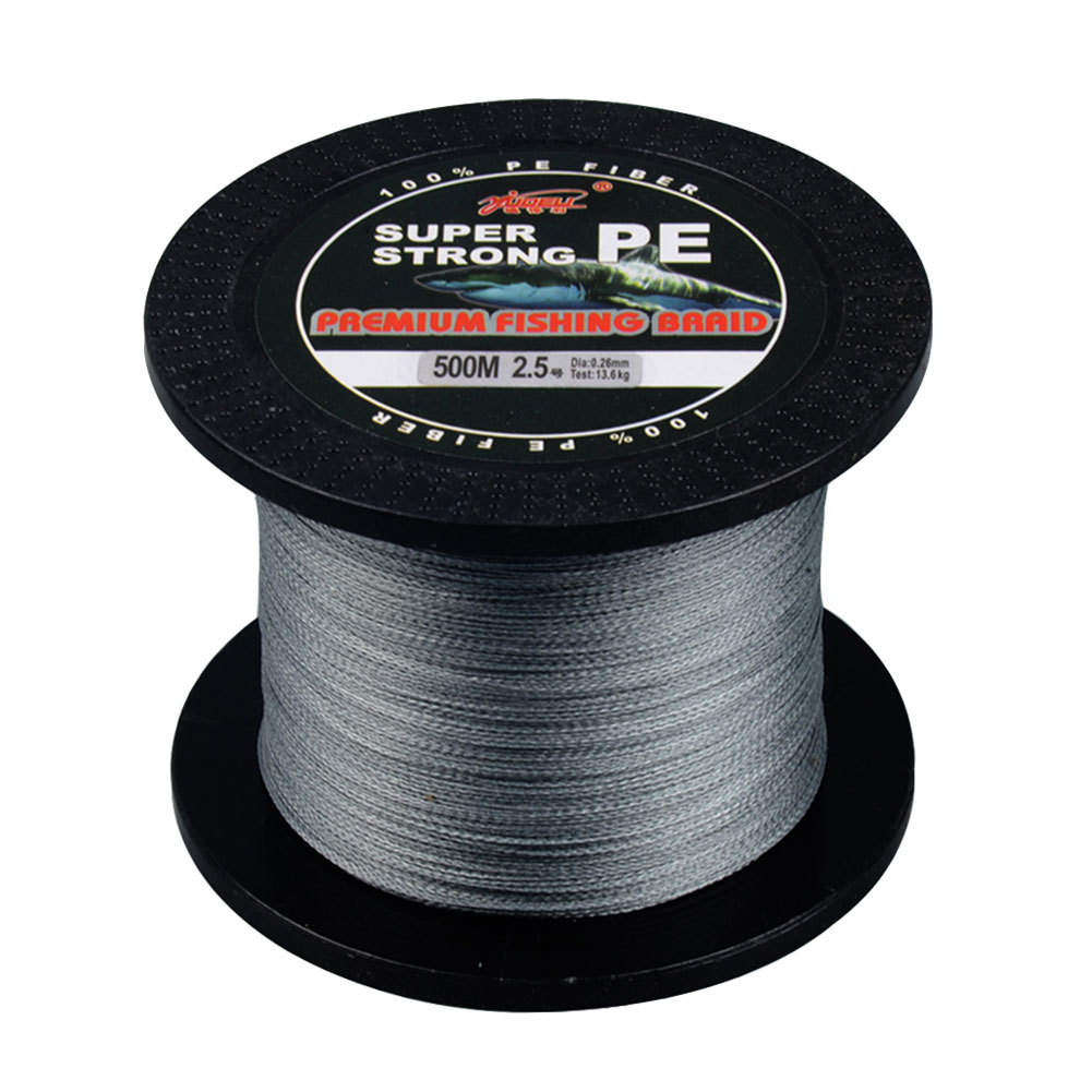 FREE FISHER Fishing Line 500m 4 Strands Braided Fishing Line Multifilament 0.1-0.5mm PE Braid Wire for Saltwater/Freshwater
