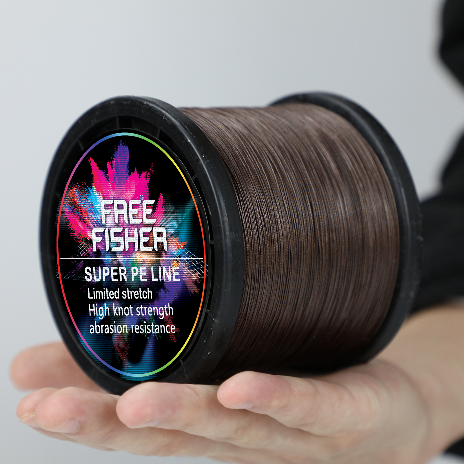 FREE FISHER Super Fishing Braided Line 10-150LB 300m 8 Strands Multifilament PE Braid Wire 0.1-0.7MM Kite Line