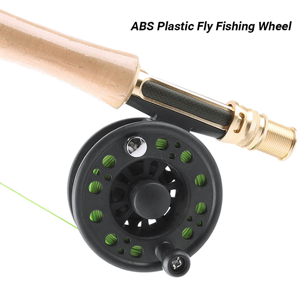 FREE FISHER Fly Fishing Reel 5/6 7/8 8/9 Large Arbor ABS Left/Right Hand Interchangeable Former Adjustable Drag Ice Fishing Flies Wheels