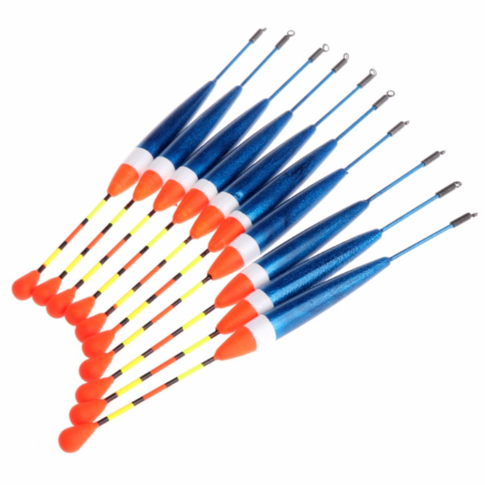 FREE FISHER 10Pcs Collection Fishing Bobbers Cork Floats Kit Antenna Balsa Wood 0.6G 13CM Buoy Fishing Tackle Corchos De Pesca