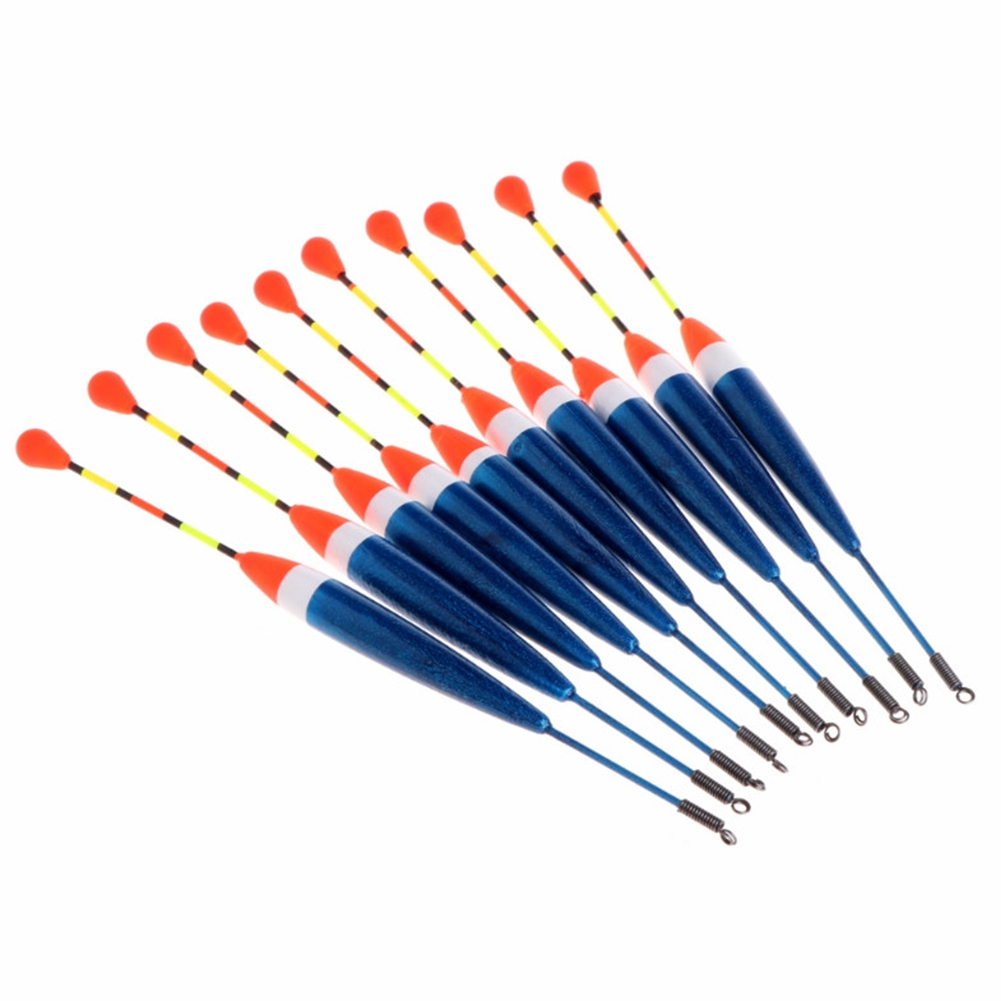 FREE FISHER 10Pcs Collection Fishing Bobbers Cork Floats Kit Antenna Balsa Wood 0.6G 13CM Buoy Fishing Tackle Corchos De Pesca