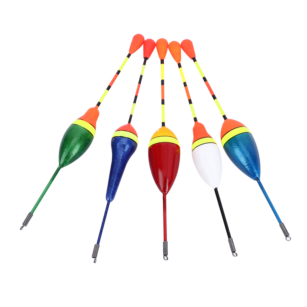 FREE FISHER 11pcs Mixed Floats Set Hard Long Tail Rock Fishing Bobbers Wood Vertical Buoy Buoyancy 0.6g-4.5g Drift Fishing Gear