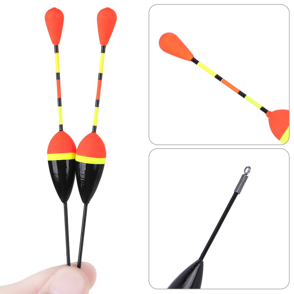 FREE FISHER 11pcs Mixed Floats Set Hard Long Tail Rock Fishing Bobbers Wood Vertical Buoy Buoyancy 0.6g-4.5g Drift Fishing Gear