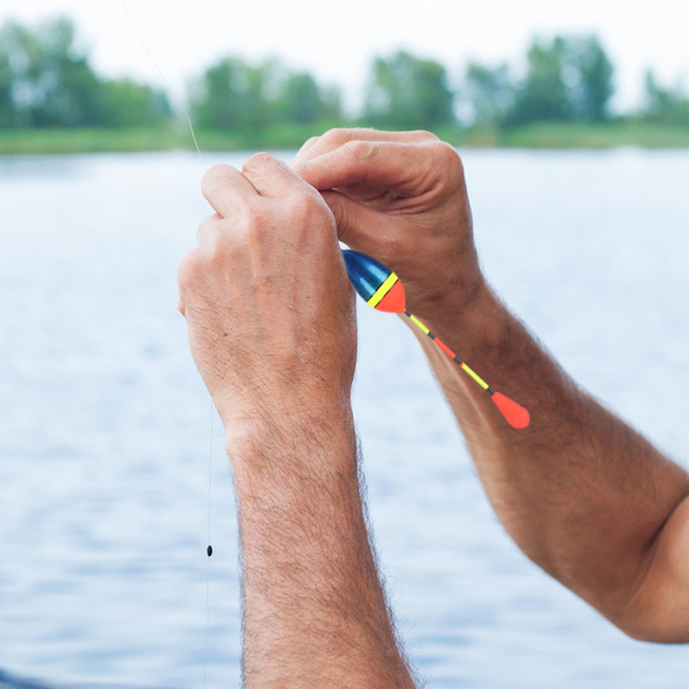 FREE FISHER 11pcs Mixed Floats Set Hard Long Tail Rock Fishing Bobbers Wood Vertical Buoy Buoyancy 0.6g-4.5g Drift Fishing Gear