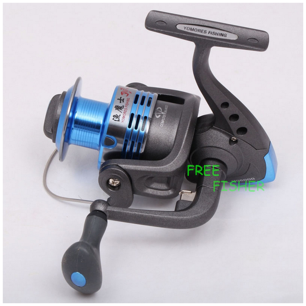 FREE FISHER Spinning Reel Fishing 6BB MD3000-7000 Carp Fishing Bait Ha