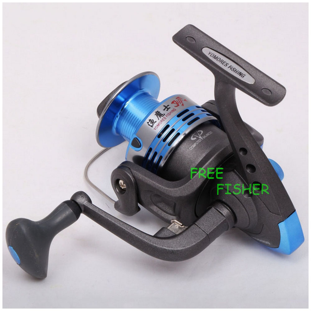 FREE FISHER Spinning Reel Fishing 6BB MD3000-7000 Carp Fishing Bait Ha