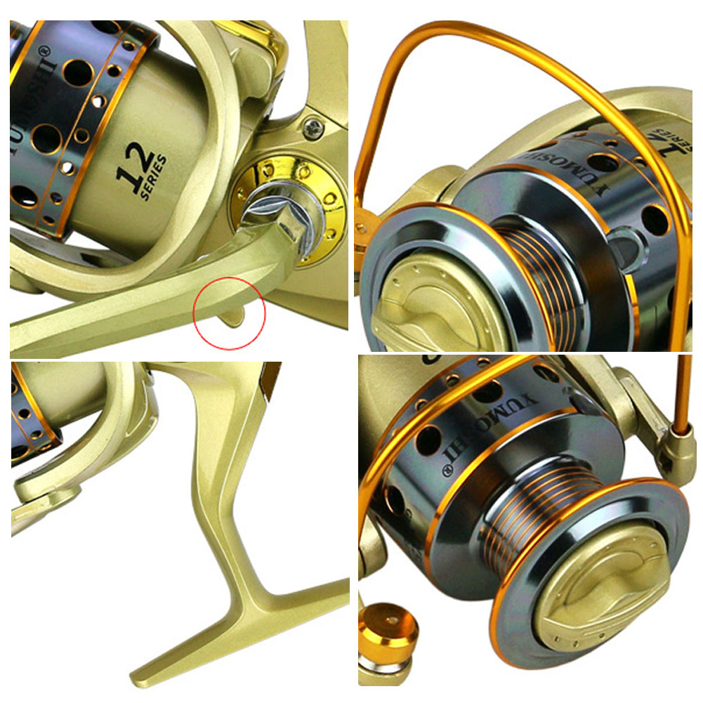 FREE FISHER Spinning Reel Fishing Rignt/Left Innerchange 4000-7000 Woo