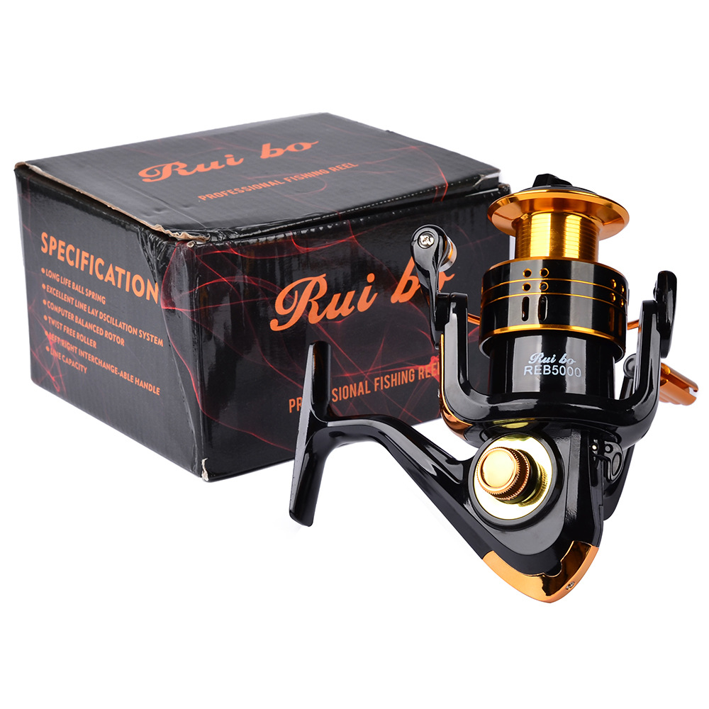 Fishing Spinning Reels 12BB Ball Bearings Type Fishing Reels 5.2:1 Gea