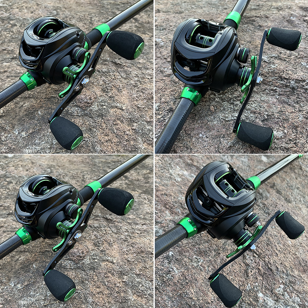 FREE FISHER Fishing Baitcasting Reels 9+1BB 7.2:1 Metal Wheel Magnetic Brake System 8KG Max Drag Fishing Reel for Saltwater/Freshwater