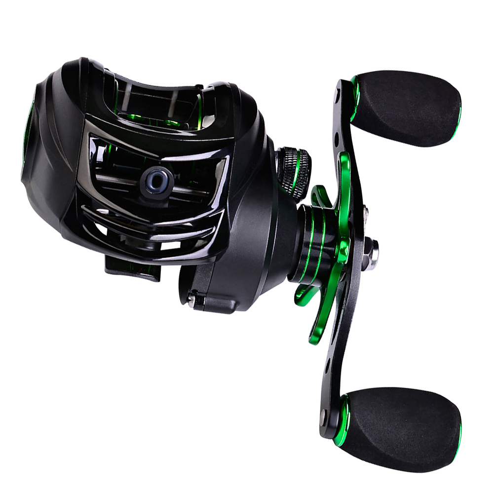 FREE FISHER Fishing Baitcasting Reels 9+1BB 7.2:1 Metal Wheel Magnetic Brake System 8KG Max Drag Fishing Reel for Saltwater/Freshwater