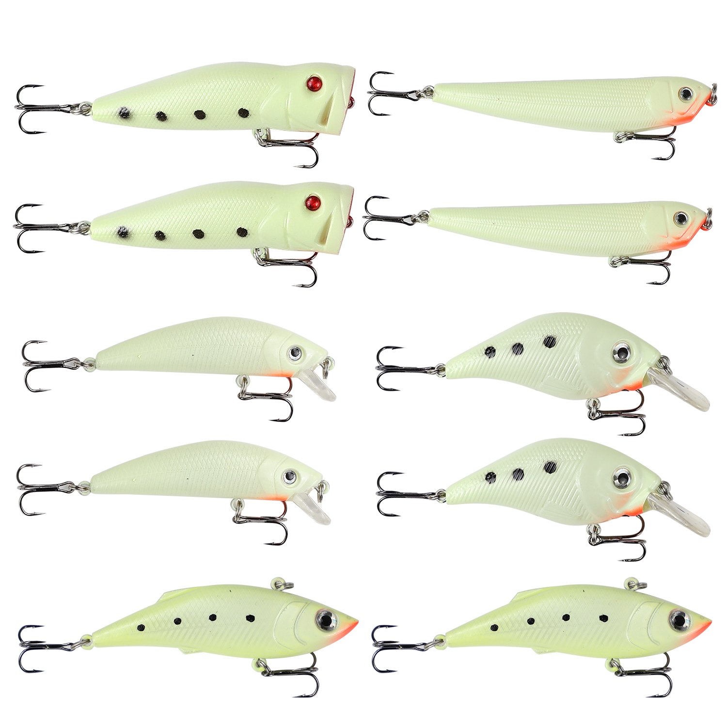 FREE FISHER Unpainted Fishing Lures,15pcs Lure Blanks Large Minnow  Artificial Bass Lures, Assorted Hard Plastic Square Crankbait Blank Lure  Baits 140mm/15.8g, Topwater Lures -  Canada