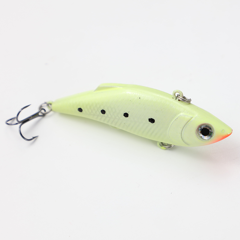 FREE FISHER 10PCS Glow Unpainted Fishing Lures Bait 10pcs/Lot Luminous