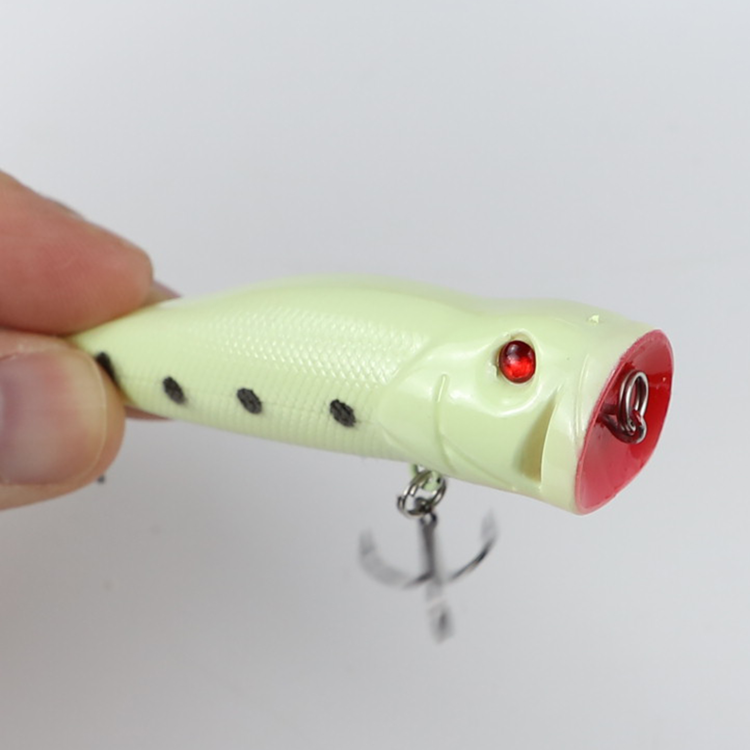 FREE FISHER 10PCS Glow Unpainted Fishing Lures Bait 10pcs/Lot Luminous