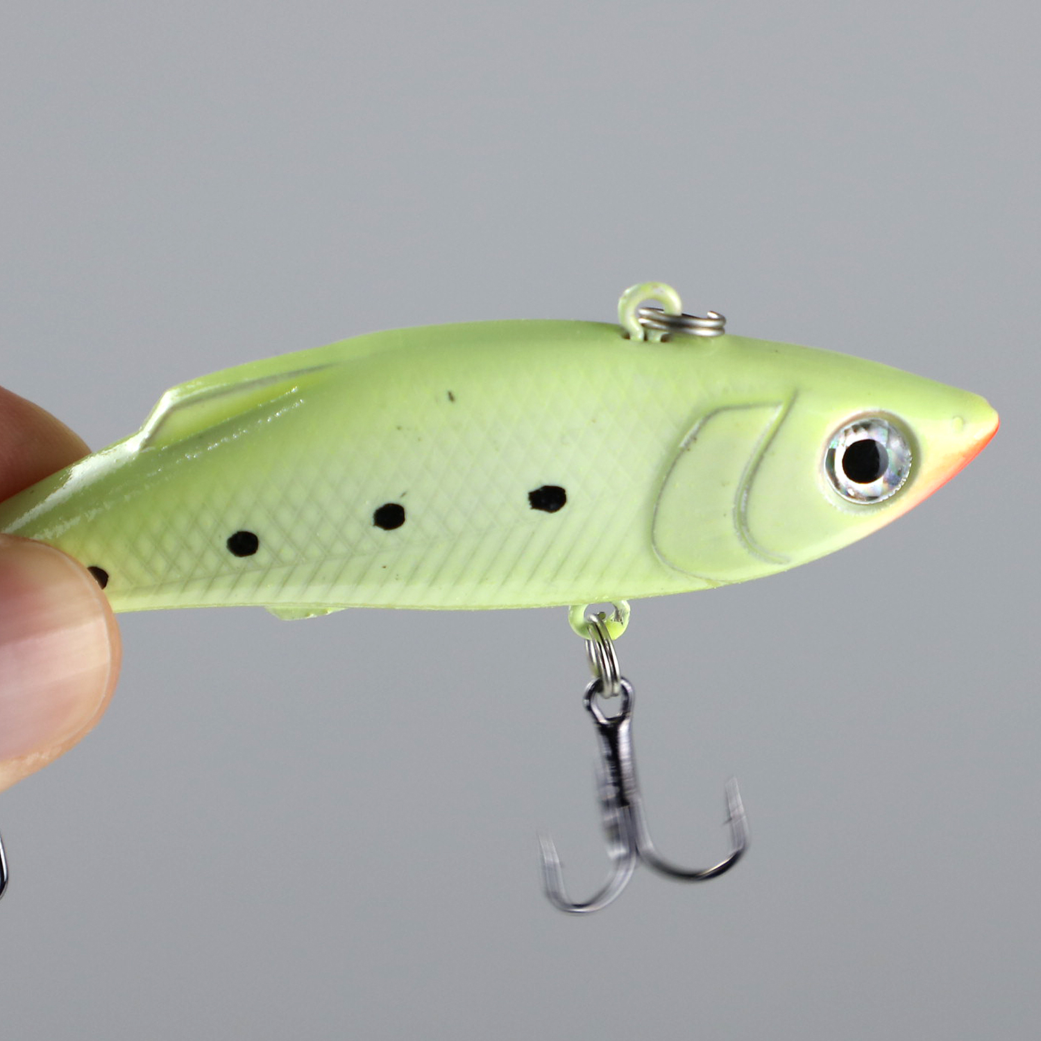 FREE FISHER 10PCS Glow Unpainted Fishing Lures Bait 10pcs/Lot Luminous