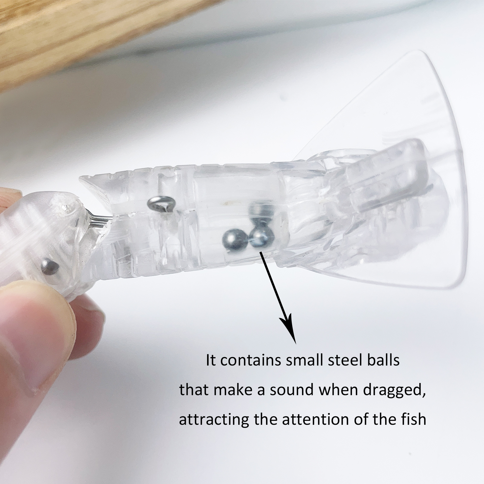 FREE FISHER 15pcs Unpainted Lures Set 3-Section Clear Blank Bait Embryo 11cm 16g DIY Topwater Swimbait Joint Baits