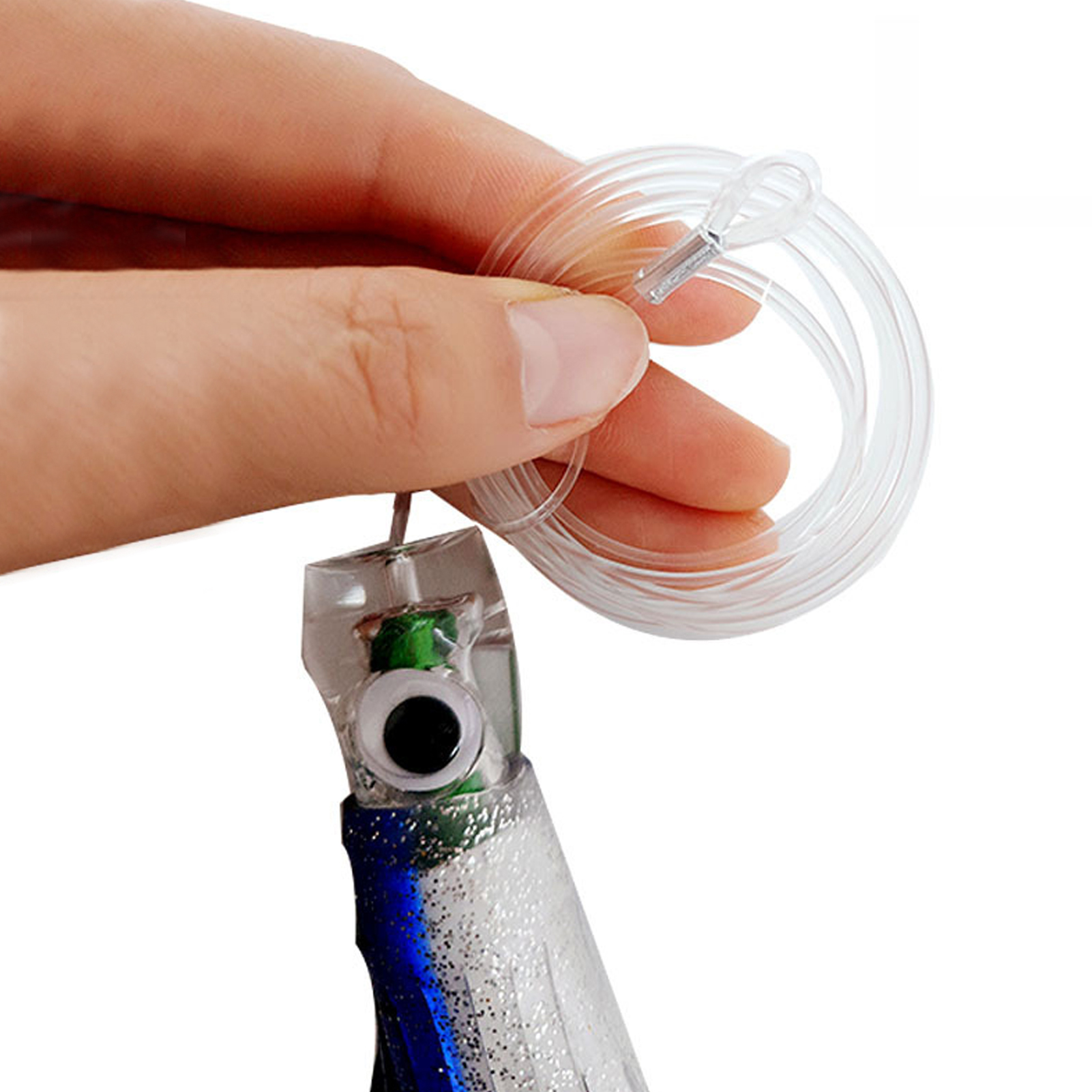 Big Game for Sea Fishing Squid Lures Soft Skirt 23cm 96g Octopus Trolling Artificial Baits for Tuna Marlin Crankbaits Saltwater