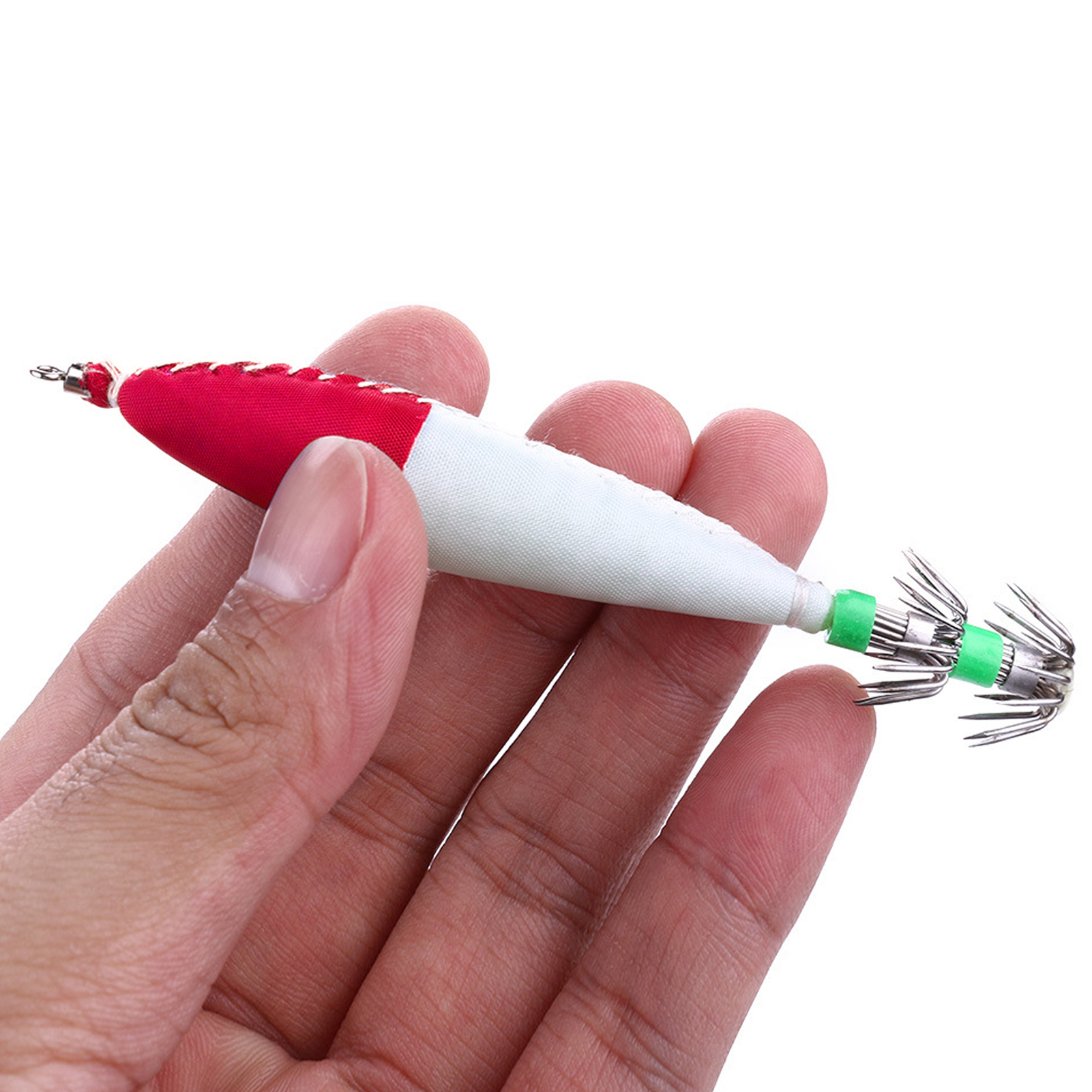 FREE FISHER 11pcs Sea Fishing Squids Set Luminous Shrimp Mixed Jigs Octopus Lures Cuttlefish Artificial Sharp Squid Hooks Pesca