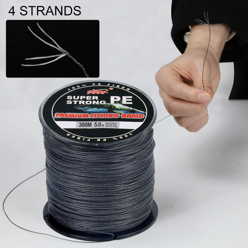 FREE FISHER Fishing Line 300m 4 Strands 0.1mm-0.5mm Braided Fishing Braided Line Multifilament PE Braid Wire for Saltwater/Freshwater