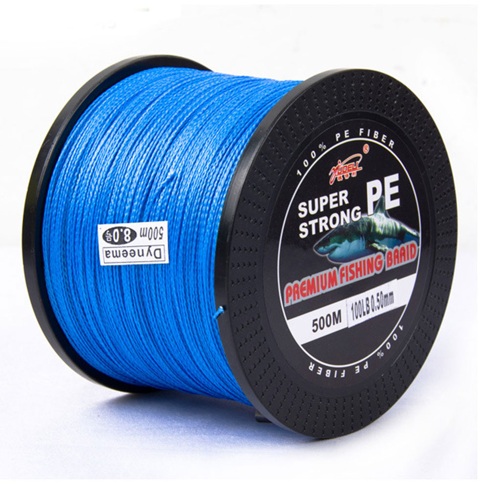 FREE FISHER Fishing Line 500m 4 Strands Braided Fishing Line Multifilament 0.1-0.5mm PE Braid Wire for Saltwater/Freshwater