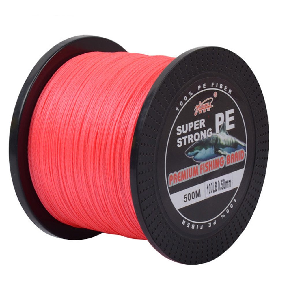 FREE FISHER Fishing Line 500m 4 Strands Braided Fishing Line Multifilament 0.1-0.5mm PE Braid Wire for Saltwater/Freshwater