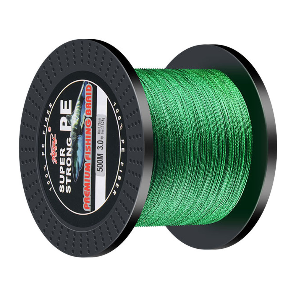 FREE FISHER Fishing Line 500m 4 Strands Braided Fishing Line Multifilament 0.1-0.5mm PE Braid Wire for Saltwater/Freshwater