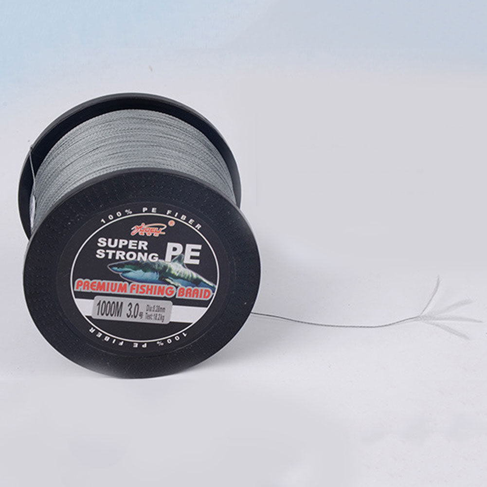 FREE FISHER Fishing Line 1000M 4 Strands Kite Wire Fishing Braided Line Multifilament 0.1-0.5mm PE Braid Wire for Saltwater/Freshwater